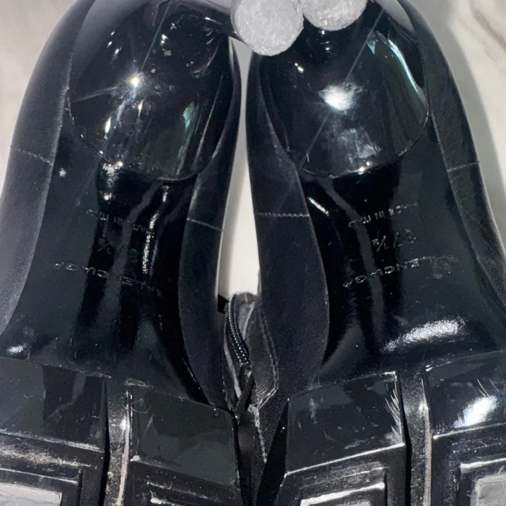 Balenciaga Sleek Black Ankle Booties size 7.5